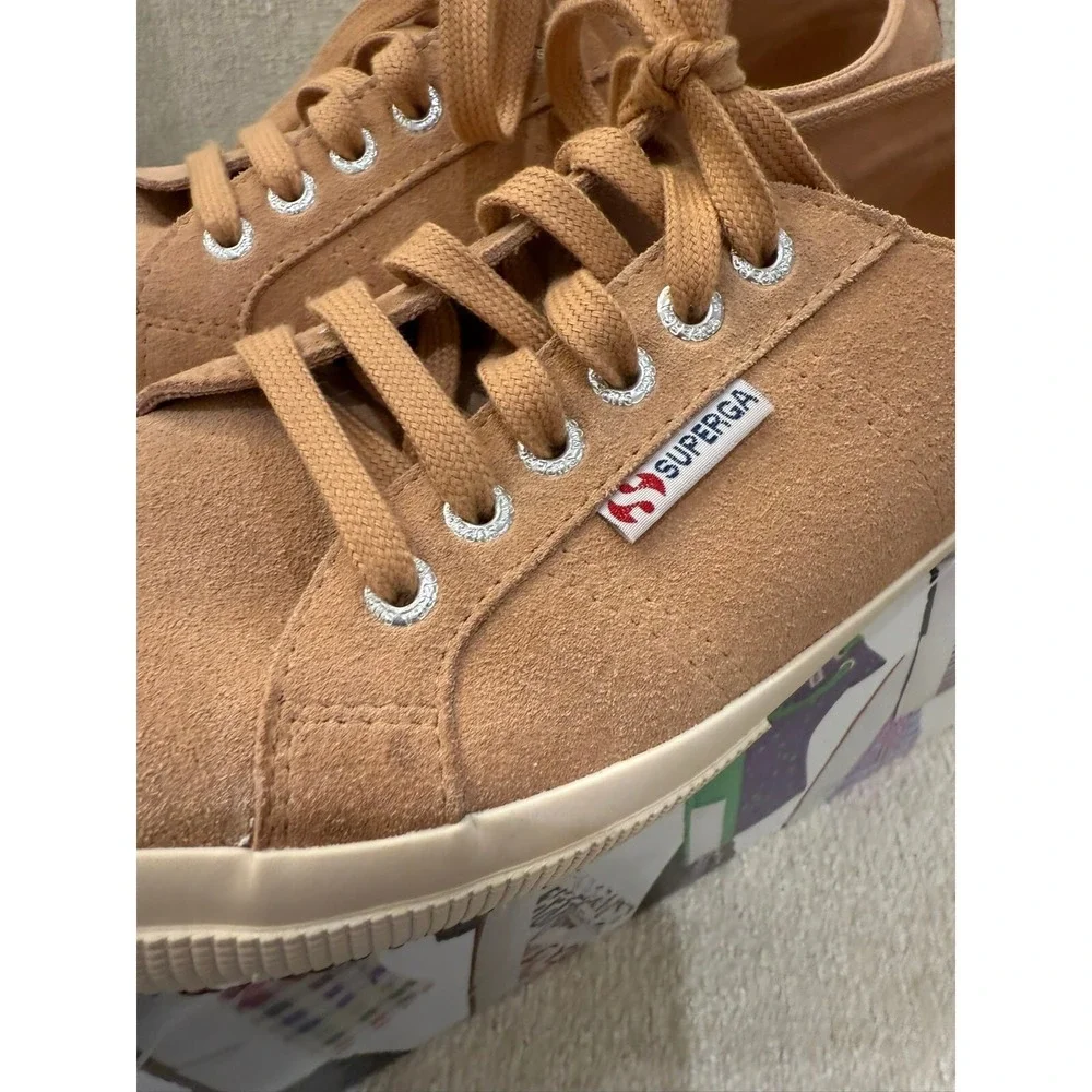 Superga Fantasia Tan‎ Suede Sneakers 10M